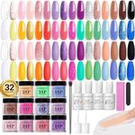 AZUREBEAUTY 42Pcs Dip Powder Nail K