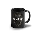 Lightning Hammerz Ceramic Coffee Mug, Black, 330ml