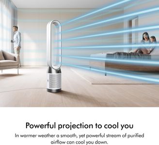 Dyson Purifier Cool PC1 Air Purifier and Fan – Powerful Cooling, White
