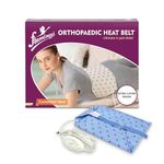 Flamingo Orthopaedic Electric Heating Pad With Extra Cover | Heat Belt with Temperature Controller | Pain Relief Heating Belt for Lower Back, Knee, Shoulder, Cramps, and Neck |X-Large