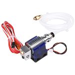 All-Metal V6 J-Head Hotend Extruder Hotend 1.75mm kit for 3D Printers (12V) 0.4mm Nozzle