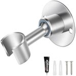 Lokyanwin Shower Head Holder Wall Mount,Stainless Steel Handheld Shower Head Holder,Adjustable Shower Spray Holder Metal Shower Head Bracket,Brushed Finish