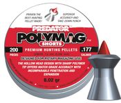 Predator Polymag Shorts.177 Cal Pellets, 8.02 Grains, Pointed, 200ct