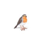 Papo - Animal figurine - Robin Bird, Treasure of Wildlife, Children's toy from 3 years - Connecting with Nature through the Song of a Bird