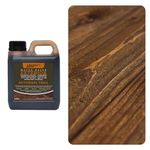 Littlefair's Wood Stain Water Based - 1ltr - Outdoor Furniture Wood Dye - Light & Dark Finishes - Non Toxic & Eco Friendly Formula - Exterior Wood Stain for Crafts - Colour: Autumnal Trail