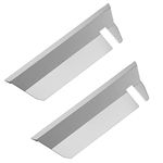 BBQSAVIOR 10222-E401 Broil King Divider Flav-R-Wave for Broil King Signet and Sovereign Gas Grills 13 3/4 inch x 4 1/4 inch Stainless Steel 2-Pack