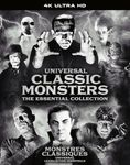 Universal Classic Monsters: The Essential Collection [4K Ultra HD] [Blu-ray]