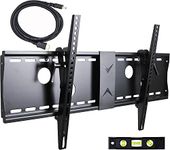 VideoSecu Premium Heavy Duty Tilt Tilting Adjustable TV Wall Mount Bracket for 32-63" LCD LED Plasma Flat Screen TV 3H0