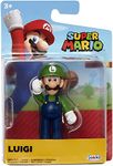 Jakks World of Nintendo - 40130 - Super Mario - Articulated Figure 2.5" - Luigi Figure