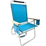 Qwave Deluxe Tall Beach Chair, 4 Re