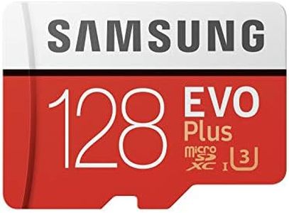 Samsung Evo Plus Carte mémoire Micro SD SDXC Classe 10 128 Go U3 100 Mo/S (MB-MC128HA APC)