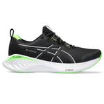 ASICS Women's Gel-Cumulus 25 LITE-Show Shoes, 8, Black/Pure Silver