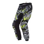 O'Neal Men's Element Attack Pant (Black/Hi-Viz, Size 32)