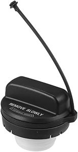 A ABSOPRO Coche Combustible Tanque Relleno Tapa Cubierta para Honda Civic - 1uds Negro