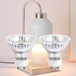 ADORELIFE Halogen 50W Bulbs, 120V Halogen Light Bulb, GU10 Base Replacement for Candle Warmer Lamp Bulb-2 Pack