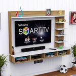 NorthWood-Carren Grand Wall Mount TV Unit for Living Room/TV Stand/TV Cabinet/TV Console/TV Table/TV Furniture (D.I.Y.) Upto 55'' TV…