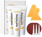 Three Drywall Patch Repair Kit with Scraper, Wall Spackle Repair Paste, Wall Mending Agent Quick and Easy Solution to Fill The Holes for Home Wall, Plaster Dent Repair and Wood Scratch Repair