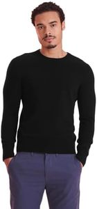 NAADAM Men's The Original 100% Cashmere Crewneck Sweater, Black