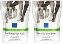 Escenti Cool Feet Soothing Green Tea & Chamomile Essential Foot Soak (Pack of 2)
