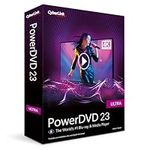 CyberLink PowerDVD 23 Ultra | Award-Winning Blu-ray, DVD, & Media Player Software | Play Virtually Any File Format [Retail Box with Download Card]
