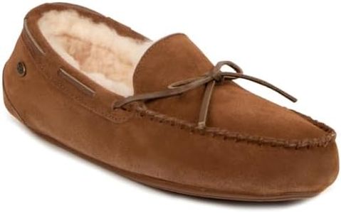 Just Sheepskin Mens Torrington Sheepskin Slippers