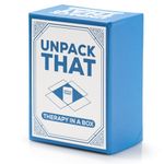 UNPACK THAT - Couples & Relationship Conversation Game/Strengthen Bonds with Deep, Intimate Questions - Ideal, Date Night Ideas, Therapy, and Self-Care & Communication Cards