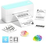 ItriAce 241BT Bluetooth Thermal Printer, 4×6 Shipping Label Printer Machine for Small Business & Home Use, Postage Label Printer Compatible with Amazon, Royal Mail, Shopify, eBay, Etsy -Green