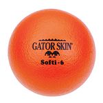 S&S Worldwide W4794OG Gator Skin Softi Ball-Orange