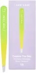 I Dew Care Tweezer - Tweeze The Day | Precision Stainless Steel, Professional Hair Beauty Tool, 1 Count