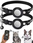 2 Pack Airtag Cat Collar with Break