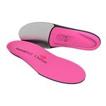 superfeet unisex adult Hotpink Inserts for Performance, Ski and Snowboard Boot Insole, Pink, 6.5 8 UK