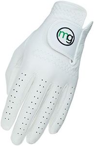 MG Golf Glove Mens Left (RH Golfer) DynaGrip All-Cabretta Leather (X-Large Regular Size)