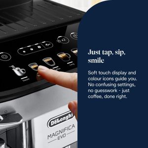 DeLonghi Magnifica Evo Coffee Maker – Silver