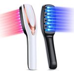 WBC WORLDBEAUTYCARE LED Hair Comb Laser-Comb, Professional Laser Hair Growth System, Electric Scalp Massager for Hair Growth, Thinning Hair Treatment, Intensive Hair Brush for Anyone