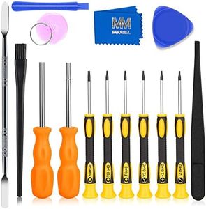 MMOBIEL Professional Repair screwdriver Toolkit compatible with Nintendo Switch 3DS and Wii NES SNES DS Lite GBA GameCube