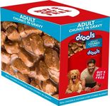 Drools Adult Wet Dog Food, Real Chicken and Chicken Liver Chunks in Gravy 0.9Kg (150g x6) Pack of 6