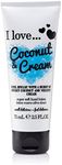 I Love Coconut & Cream Hand Lotion, Helps to Soothe Skin & Relieves Dry Hands, Made With 87% Naturally Derived Ingredients For Soft & Scented Hands, Travel-Size Providing On-The-Go Moisture, Vegan-Friendly - 75ml