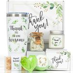 Thank You Gifts for Women, Appreciation Gifts Baskets for Coworkers Employee, Best Thank You Gift Box Set for Teacher, Friends, Boss, Volunteer, Nurse, Appreciate Gratitude Farewell Going Away Gifts