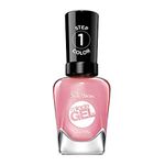 Sally Hansen - Miracle Gel™ - Nail Colour, 2 Step Gel System, No UV Light Needed, Up to 8 Day Wear, Shell Yeah - 250