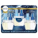 Febreze Fade Defy PLUG Air Freshener & Odor Fighter, Ocean, Oil Refill, 3 Count 78Ml