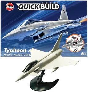 Airfix Quickbuild Eurofighter Typhoon Snap-Together Construction Kit Plastic Model Building Kit