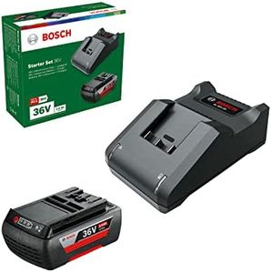 Bosch 36V 2.0 Ah Li-ion Battery & Charger Starter Set 36V Power for All (DIY Home and Garden Tools)