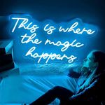 Large This is Where The Magic Happe