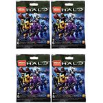Mega Construx Halo Universe Series 1 Blind Bag Mini Figures (Pack of 4)