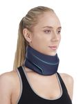 BLABOK Soft Foam Neck Brace, Universal Cervical Collar, Adjustable Neck Support Brace for Sleeping (M)