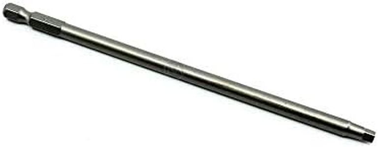 Benchmark Abrasives Square Insert Bit Set With 1/4 Inch With Hex Shank, Professional Grade Bits for Electric Screwdrivers, Hand Screwdrivers, Cordless Drills (50 Pack) - SQ3 x 6"