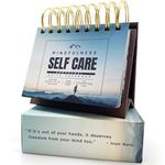 MESMOS 366 Mindfulness Self Care Quotes Daily Motivational Calendar, Inspirational Gifts for Men, Office Decor for Men and Women, Office Desk Accessories for Men, , Stress & Anxiety Relief Items,