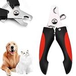 Professional Dog Nail Clipper,Dog Nail Clippers for Large Dogs,Easy and Safe Dog Grooming Clippers,Heavy Duty Cat Nail Clipper with Safety Guard (Large)