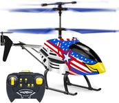 Remote Control Helicopter, Rc Helicopter Toys for Boys Age 6 7 8 9+ Year Old Birthday Gifts, Flying Toys 2.4GHz 3.5 Remote Helicopter with Gyro & LED Light for Beginner Kids Adults Indoor (Eagle)