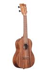 Kala Brand Music Co. Teak Collection, 4-String Ukulele, Natural, Concert (KA C)